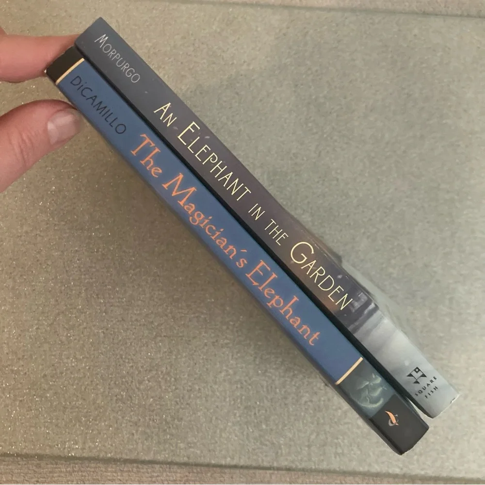 2 Elephant books 🐘